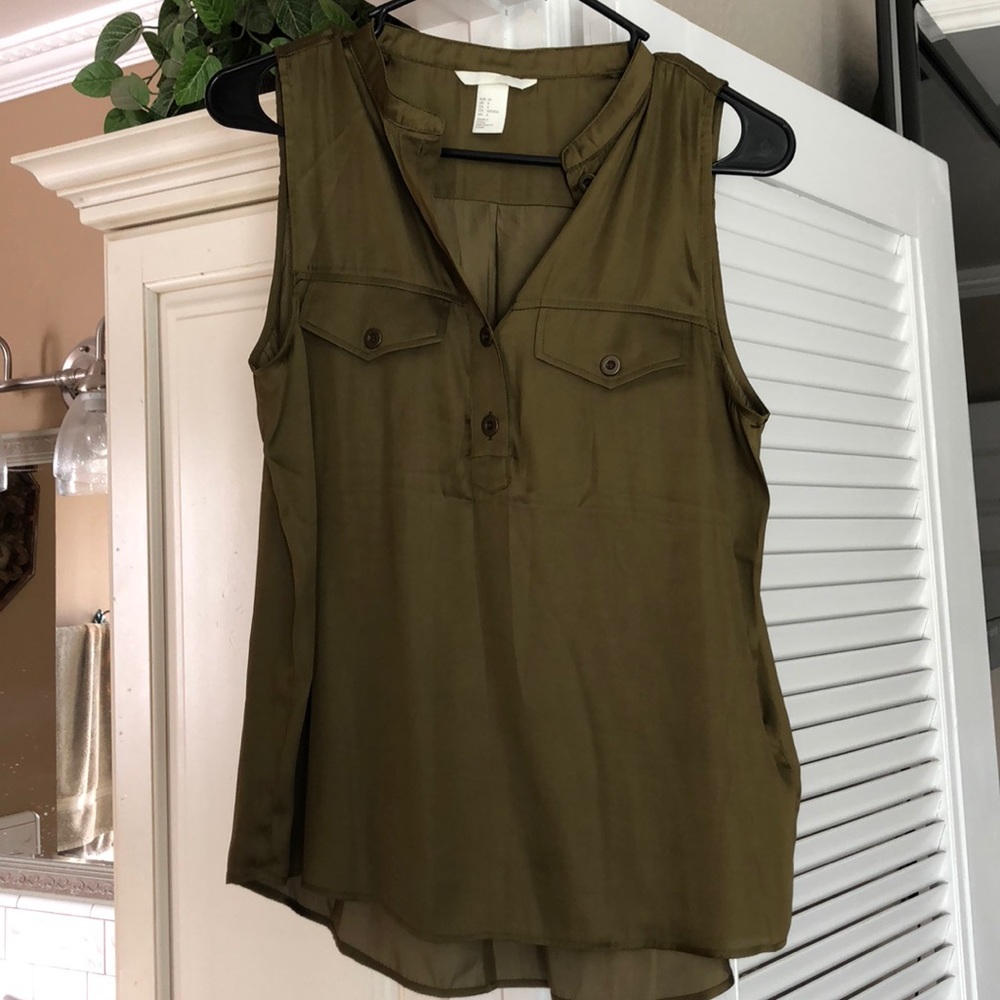 H&M silk blouse